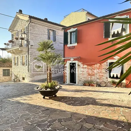 124 - Deliziosa Casa Cielo-Terra A Numana In Centro Storico, Con Splendida Vista Sul Mare - Spiaggia White Beach Club Omaggio Dal Lun Al Ven Fino Al 02-08 Numana