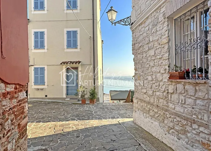 124 - Deliziosa Casa Cielo-Terra A Numana In Centro Storico, Con Splendida Vista Sul Mare - Spiaggia White Beach Club Omaggio Dal Lun Al Ven Fino Al 02-08 Σπίτι διακοπών *