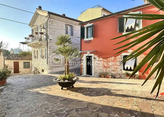 124 - Deliziosa Casa Cielo-Terra A Numana In Centro Storico, Con Splendida Vista Sul Mare - Spiaggia White Beach Club Omaggio Dal Lun Al Ven Fino Al 02-08 Numana